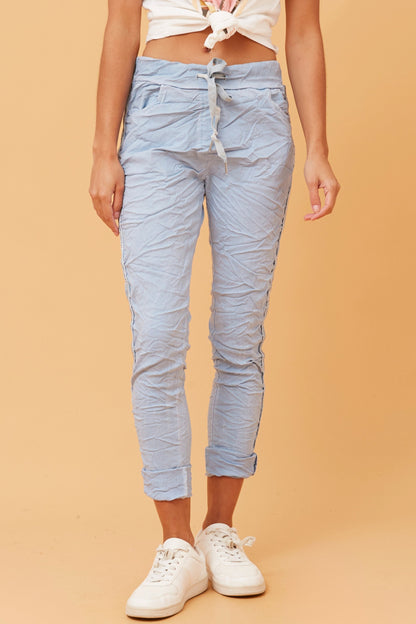 Paris Jogger Pant - Light Denim