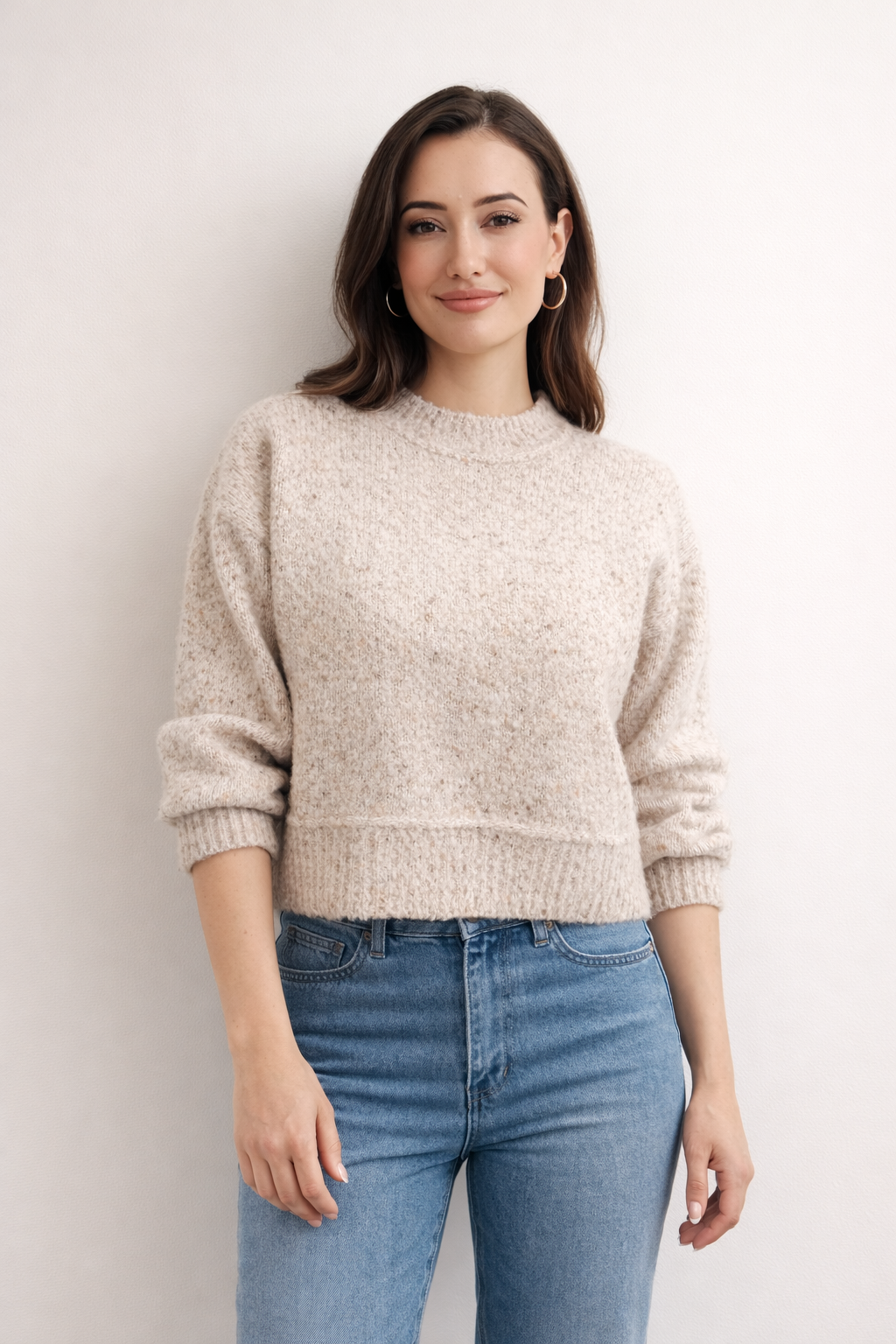 Penny Knit Jumper - Cream