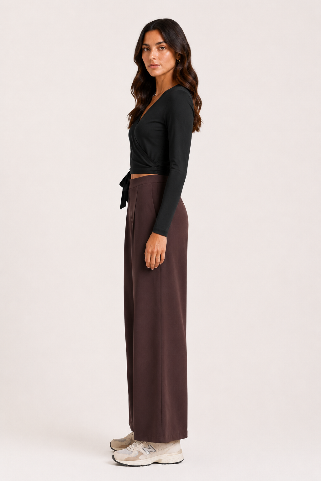 Quinn Jersey Pant - Chocolate