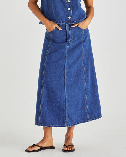 Sabine Denim Skirt