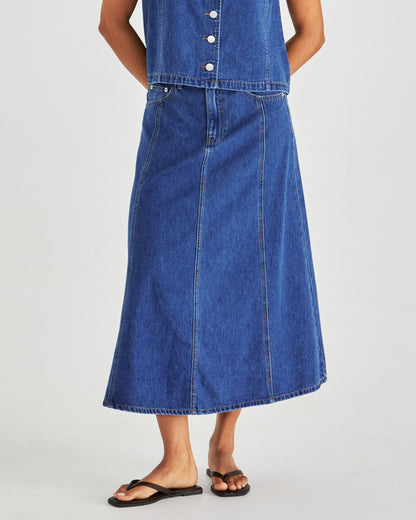 Sabine Denim Skirt