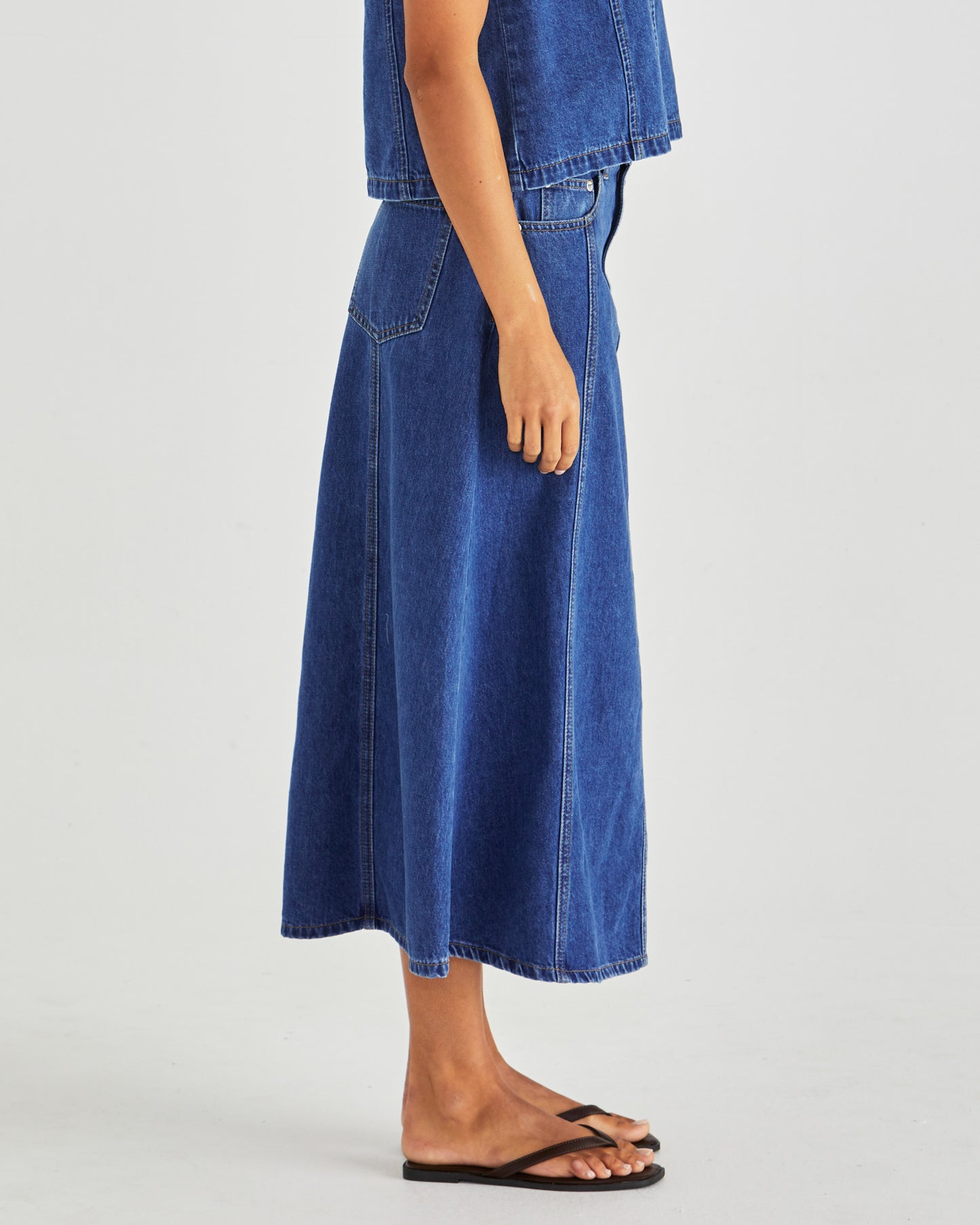 Sabine Denim Skirt