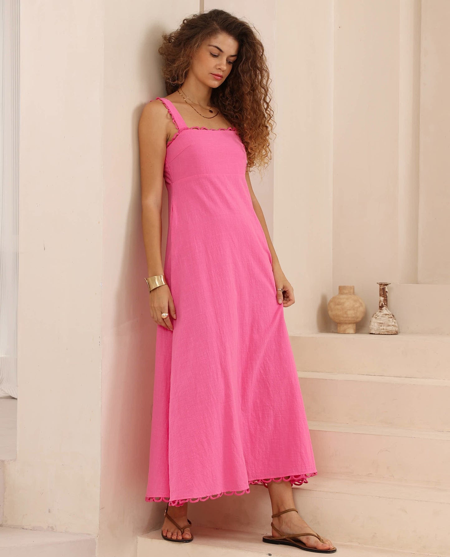 Sadie Maxi Dress - Pink