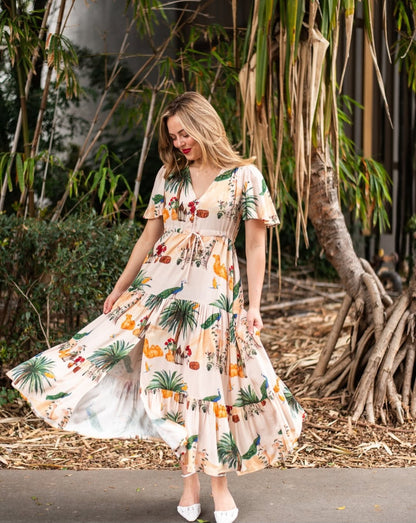 Selma Maxi Dress - Majestic Desert