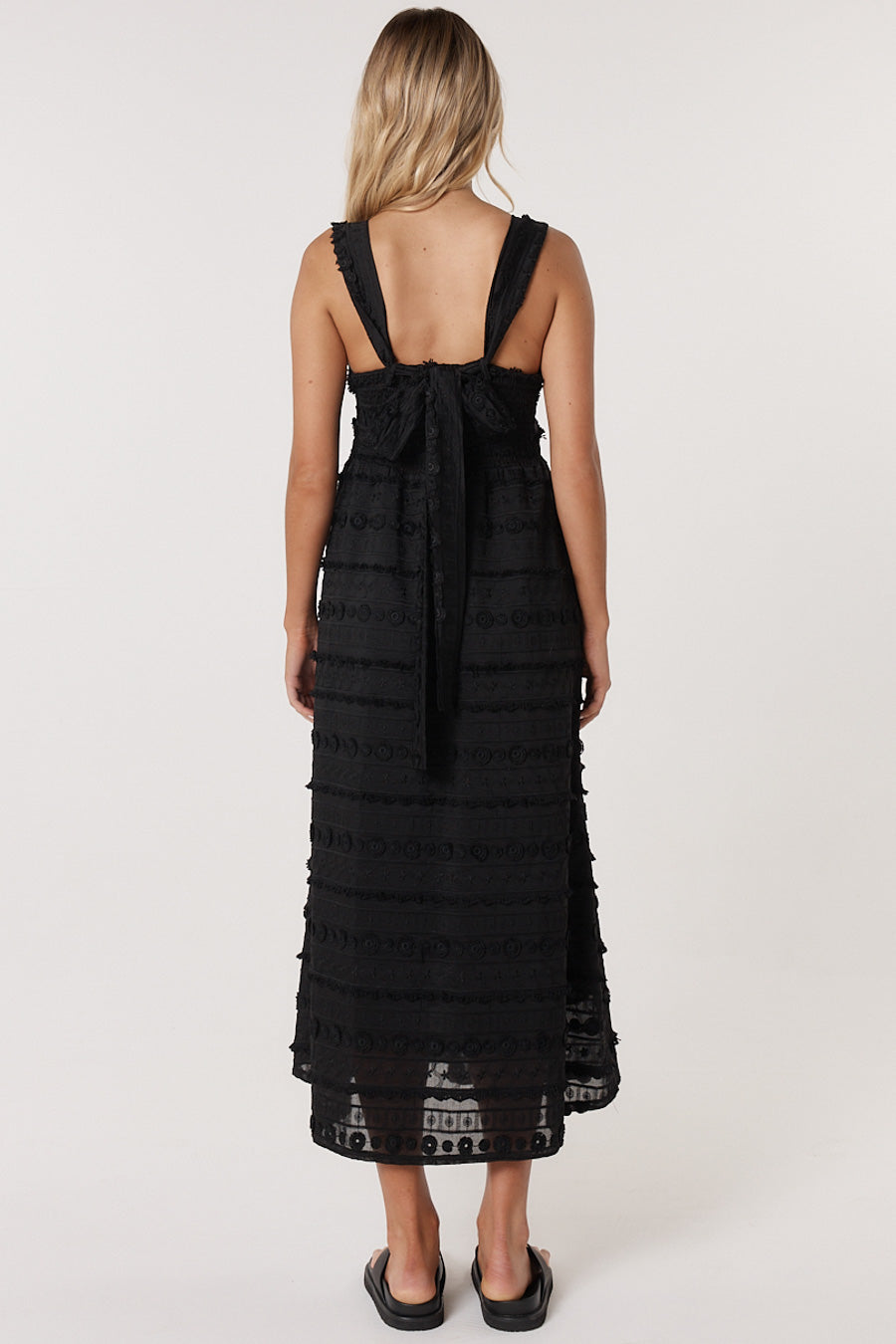 Sierra Lace Dress - Black