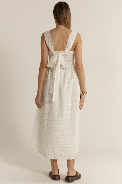 Sierra Lace Dress - Cream