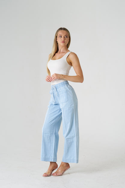 Spencer Jogger Pant - Light Blue