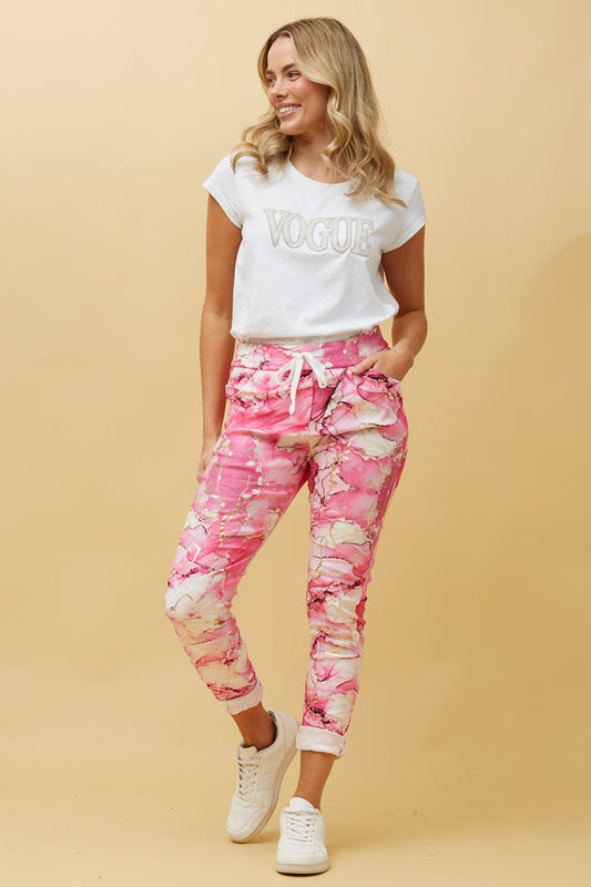 Zoe Jogger Pant - Pink