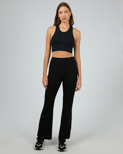 AAE Rib Flare Pant - Black