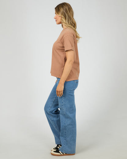 AAE.Washed Tee - Cinnamon