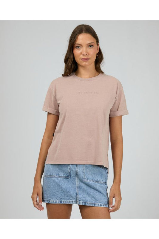 AAE.Washed Tee - Fawn