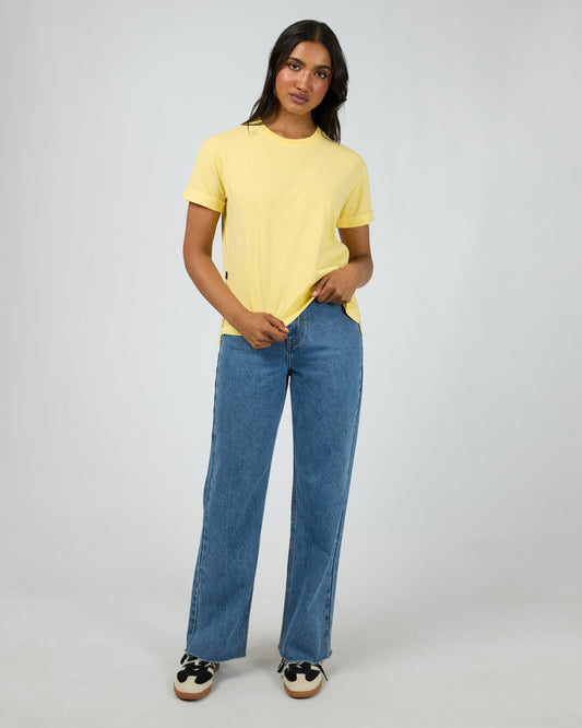 AAE.Washed Tee - Lemon