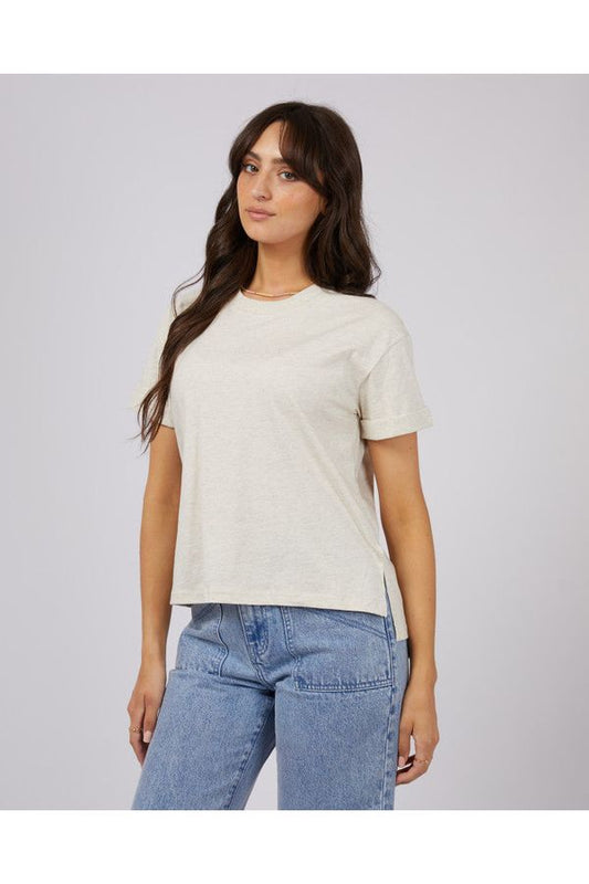 AAE.Washed Tee - Oatmeal