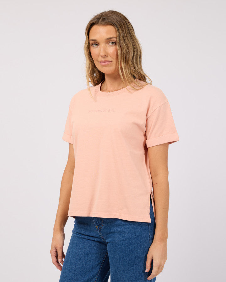 AAE.Washed Tee - Peach