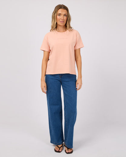 AAE.Washed Tee - Peach