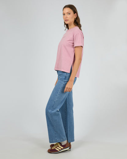 AAE.Washed Tee - Quartz Pink
