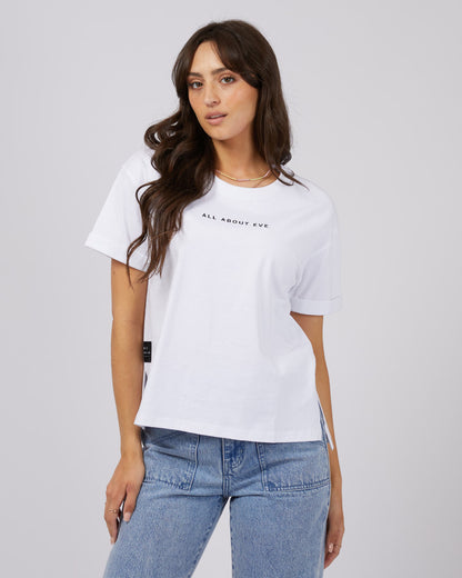 AAE.Washed Tee - White