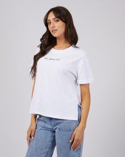 AAE.Washed Tee - White