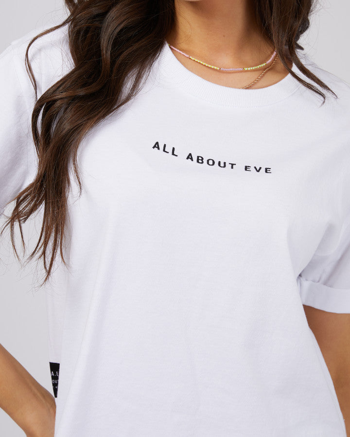 AAE.Washed Tee - White