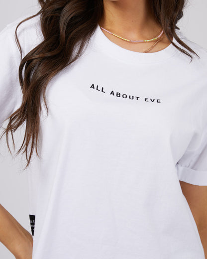 AAE.Washed Tee - White