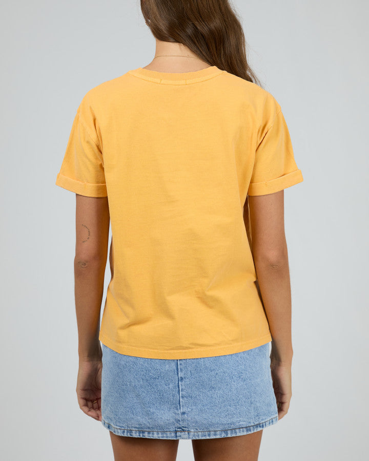 AAE Washed Tee - Yellow