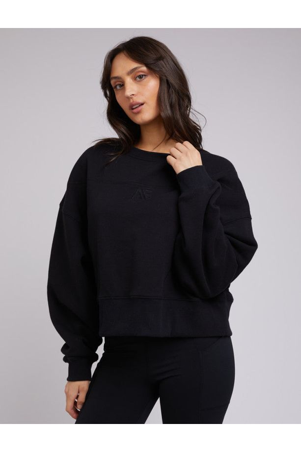 Active Tonal Sweater - Black