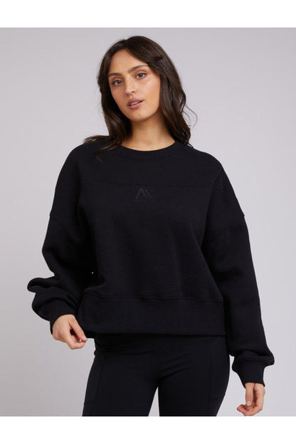 Active Tonal Sweater - Black
