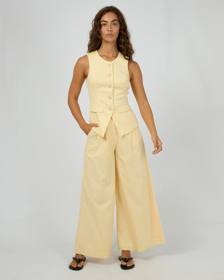 Alessa Linen Vest