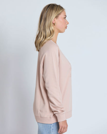 Classic Sweater - Antique Rose