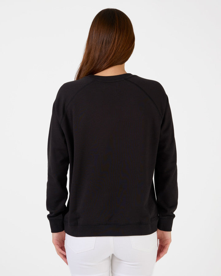 Stella + Gemma Classic Sweater - Black
