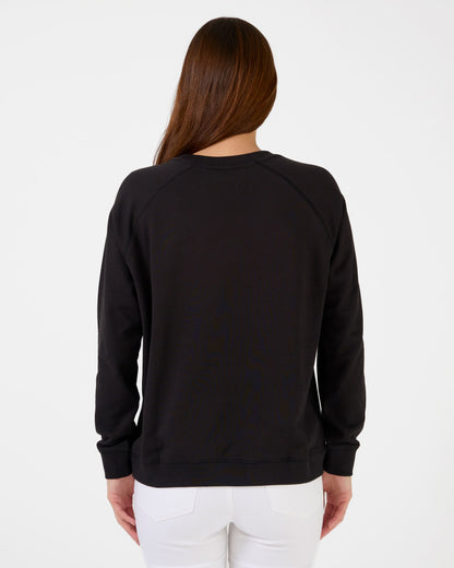 Stella + Gemma Classic Sweater - Black