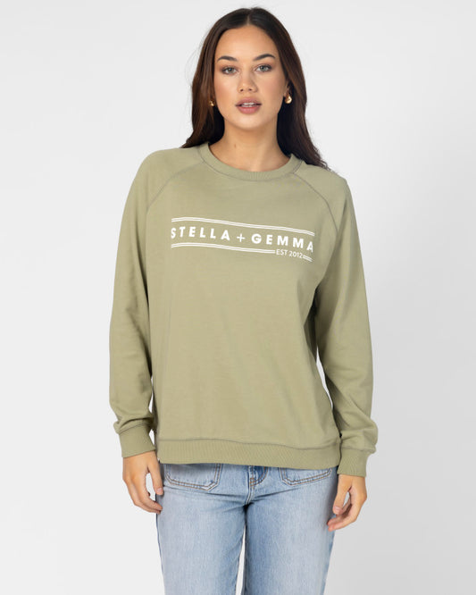 Stella + Gemma Classic Sweater - Mint