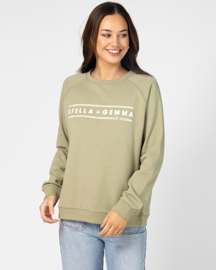 Stella + Gemma Classic Sweater - Mint