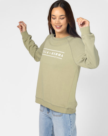 Stella + Gemma Classic Sweater - Mint