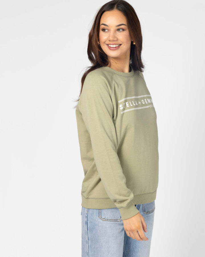 Stella + Gemma Classic Sweater - Mint