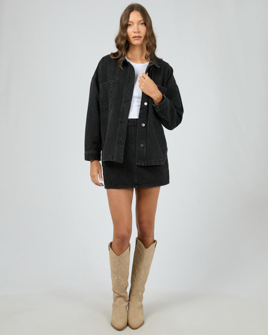Dale Shacket - Washed Black