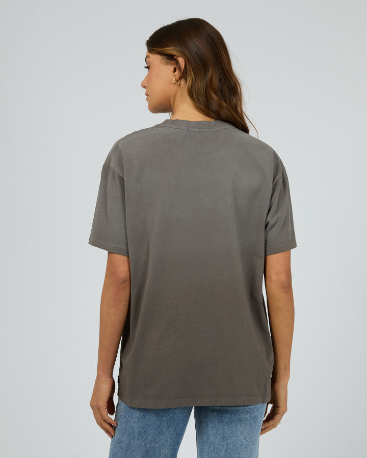 Genoa O/S Tee - Charcoal