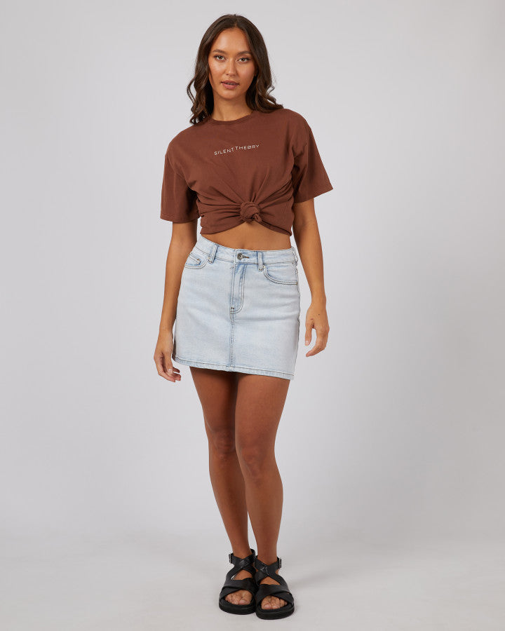 Logo Tee - Brown