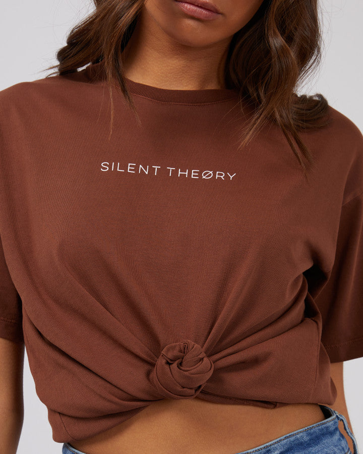 Logo Tee - Brown