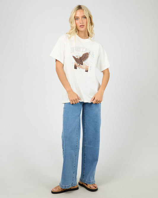 Montana Relaxed Tee - Vintage White