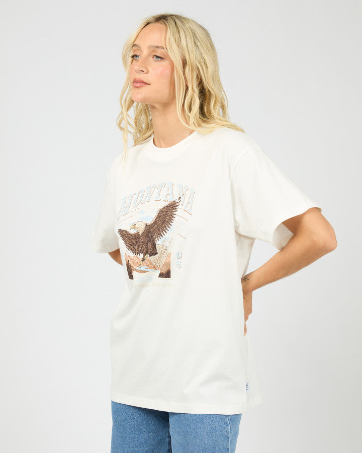 Montana Relaxed Tee - Vintage White