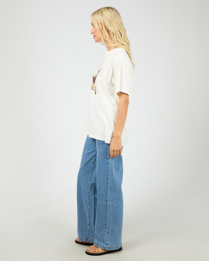 Montana Relaxed Tee - Vintage White