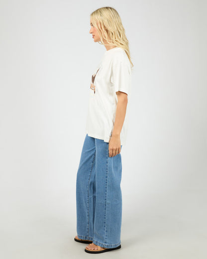 Montana Relaxed Tee - Vintage White