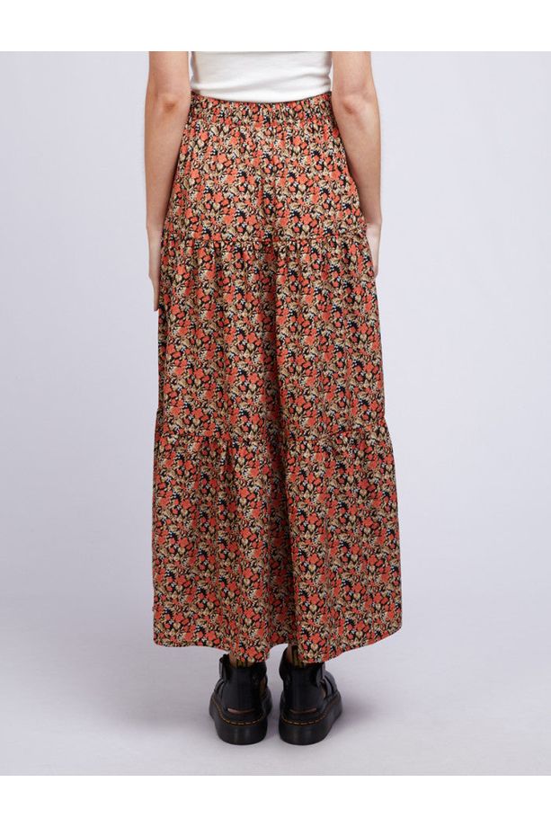 Mystic Floral Maxi Skirt