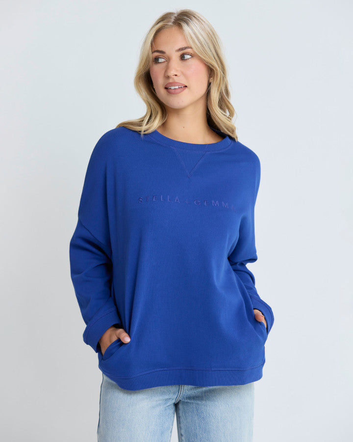 Newport Pocket Crew - Cobalt Blue