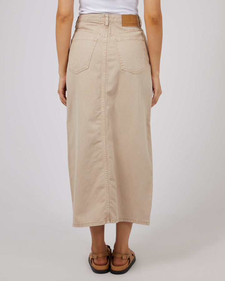 Pia Maxi Skirt - Beige