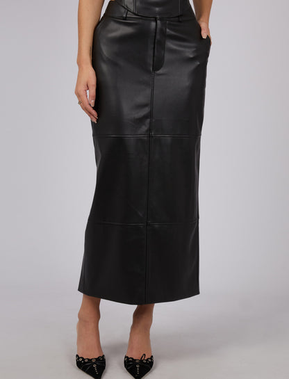 Alice Maxi Skirt - Black