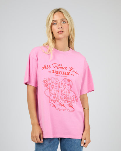 Rodeo Relaxed Tee - Pink