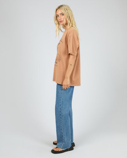 Rodeo Relaxed Tee - Tan