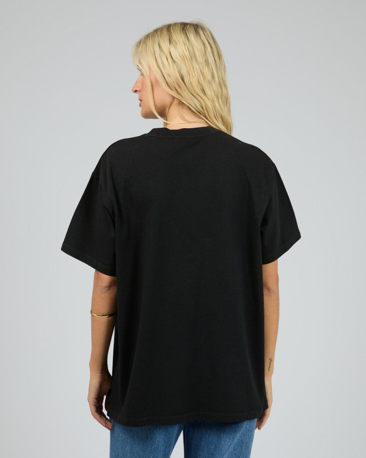 Rodeo Relaxed Tee - Washed Black
